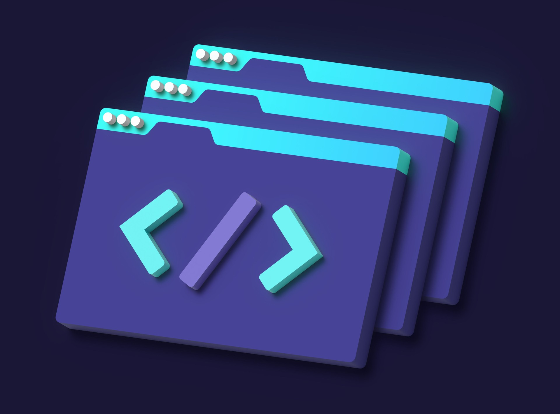 Programming Coding Script Computer 3D Window Software